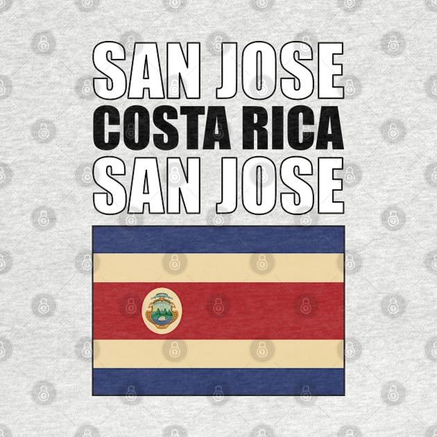 Flag of Costa Rica by KewaleeTee